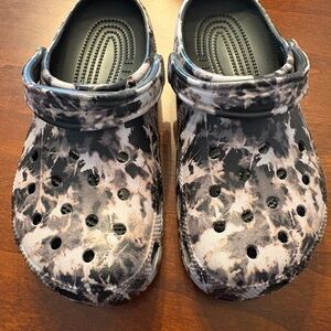 Crocs in Black and Gray